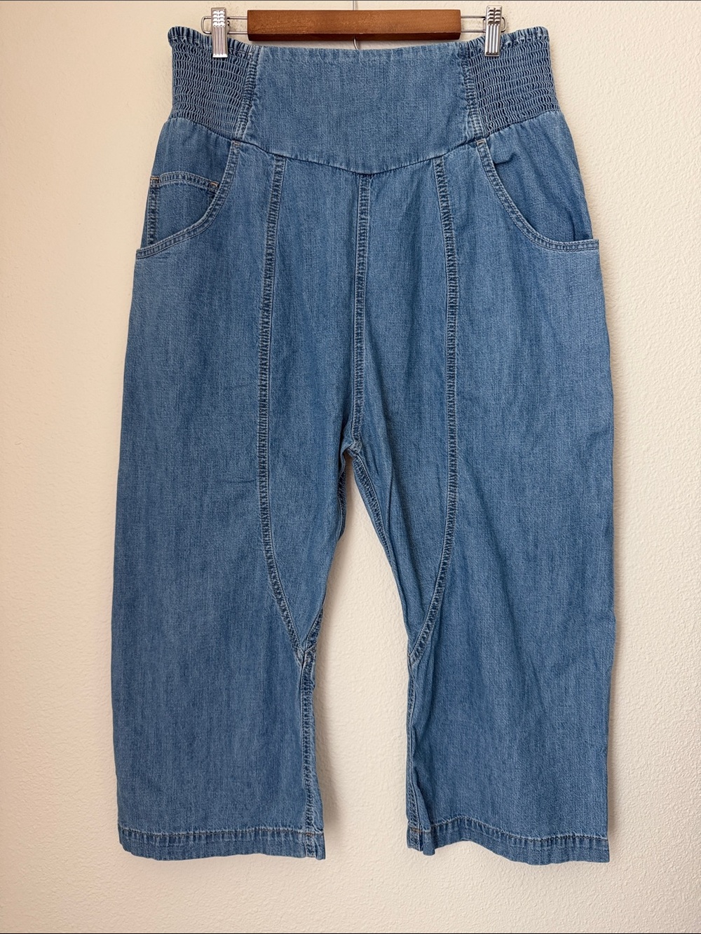 We The Free Lunan Crop Harem Jeans Medium